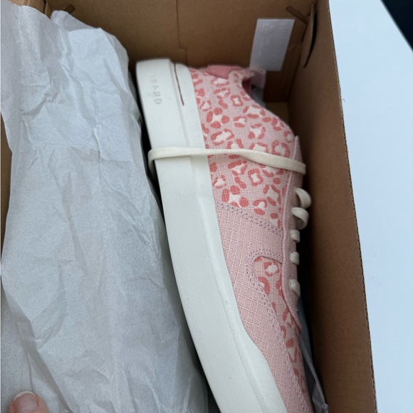 Cole Hahn GrandPro Rally Canvas Court Sneakers Peach Whip Leopard Women’s 9.5 - Picture 3 of 5